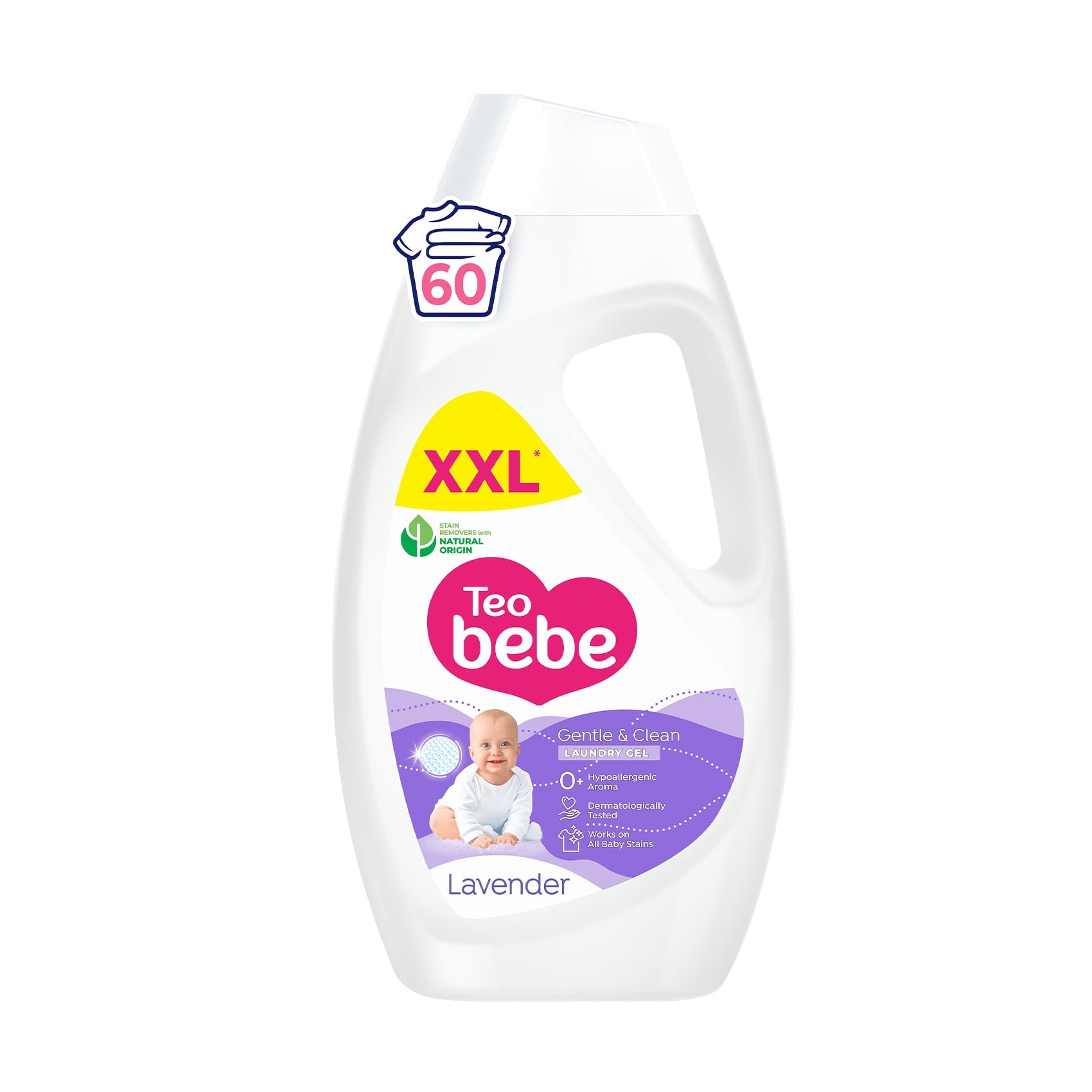 Гель для прання Тео bebe 1,08мл Lavender /Сенсетів