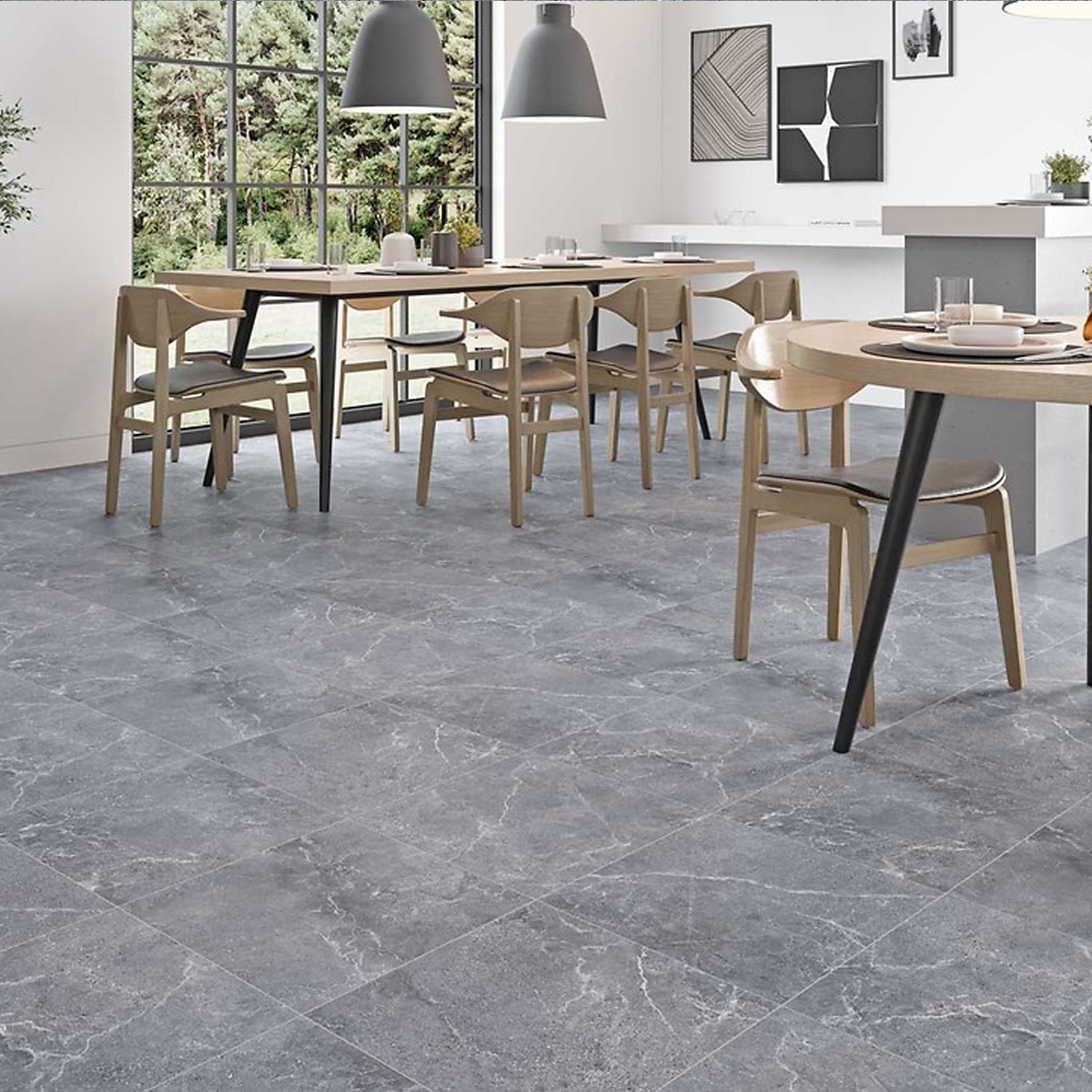 RUFUS LIGHT GREY 420*420 (8шт/уп 1,41 м2)