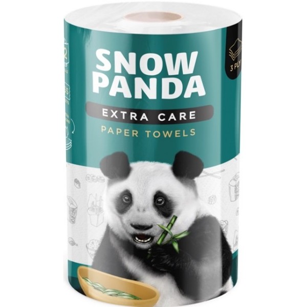 Сніжна панда Рушники Extra Care Jumbo Roll 3ш 1шт