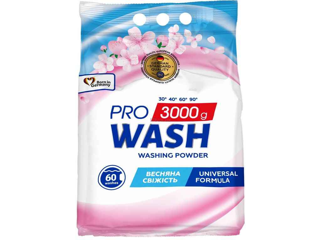 PRO WASH П/п універсал 3кг Весняна свіжість
