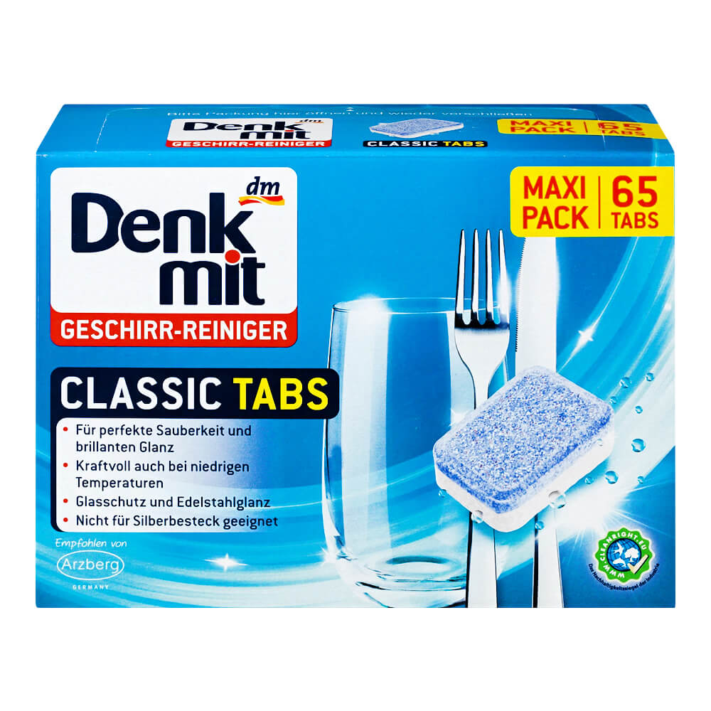 Denkmit таблетки д/посудомийн. маш. 65таб