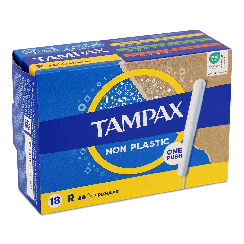 TAMPAX тампони звичайні Duo18шт