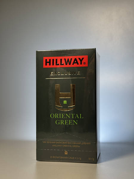 Чай Hillway Exclusive Oriental Green 25 ф/п — фото 2