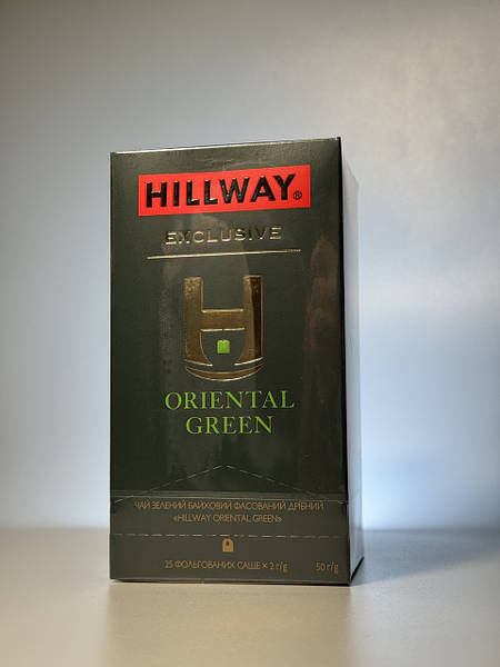 Чай Hillway Exclusive Oriental Green 25 ф/п — фото 3