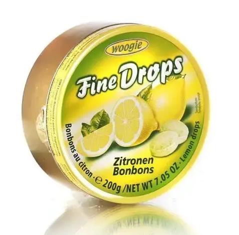 Льодяник Fine Drops лимон 200 гр — фото 3