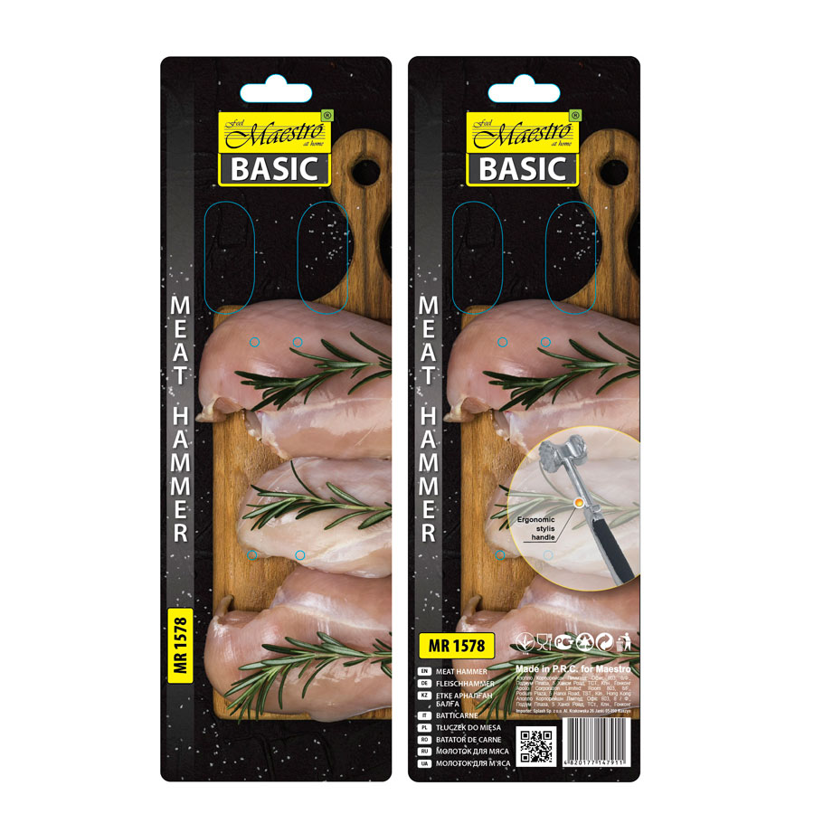 Молоток д/мяса Маестро Basic 1578