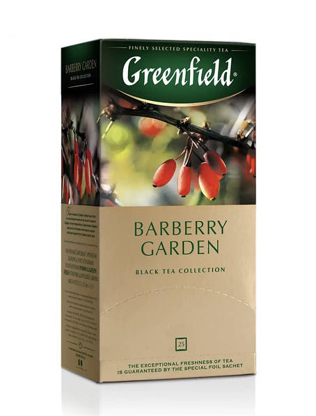 Чай Greenfield Barberry garden 25 ф/п (шт) — фото 3