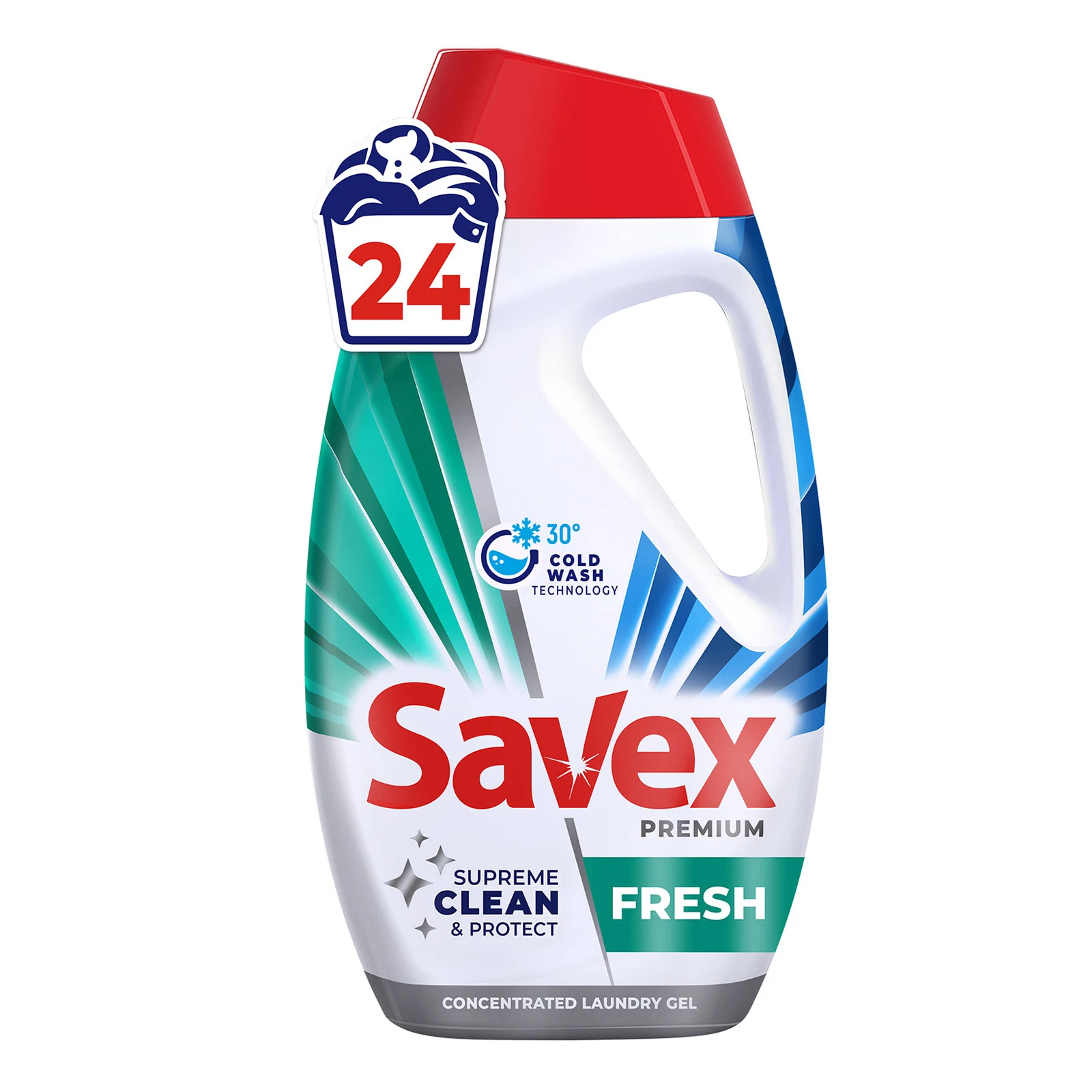 Гель для прання Савекс Premium Fresh 960 мл