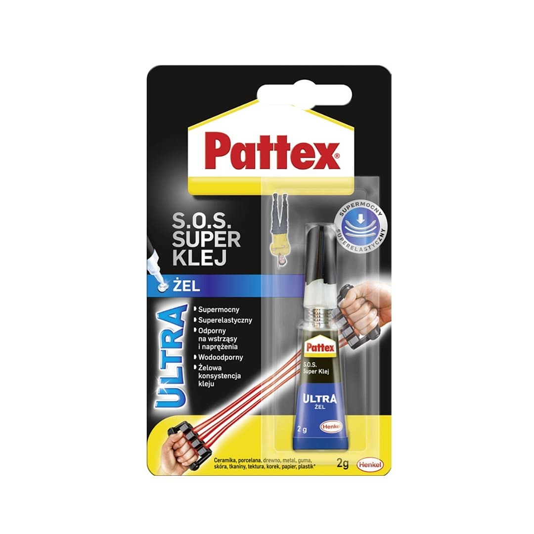 Клей супер гель  PATTEX міні тріо 3шт*1г (за упаковку)