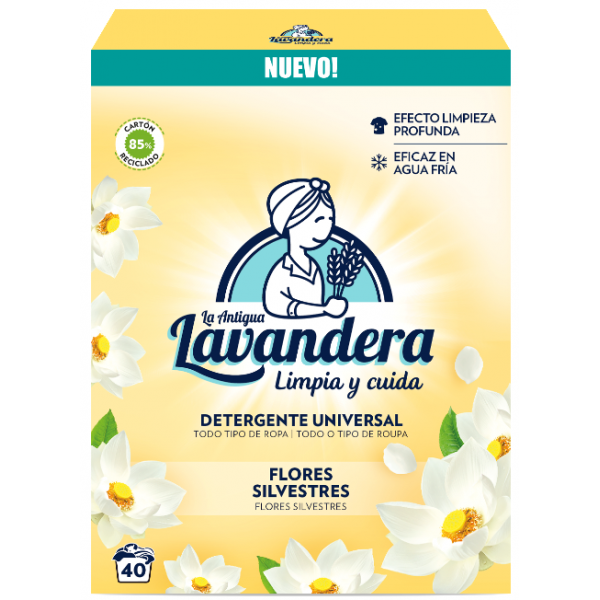 Lavandera Universal Пральний порошок 2.4 кг /40пр