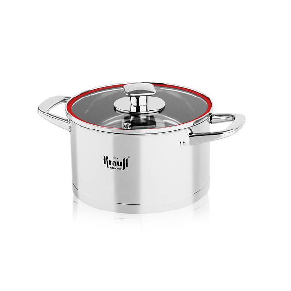 Каструля нерж скл криш "Krauff" 2л 16см Prime Chef 26-238-038 — фото 3