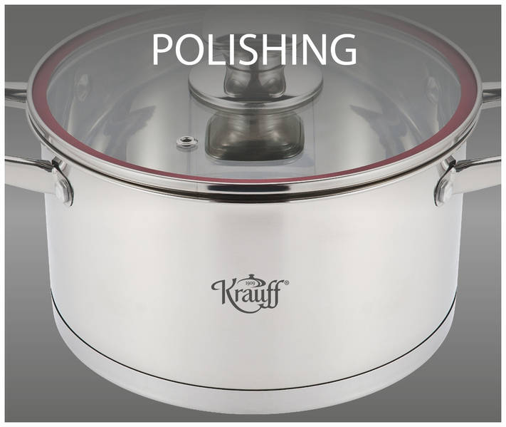 Каструля нерж скл криш "Krauff" 2л 16см Prime Chef 26-238-038 — фото 4
