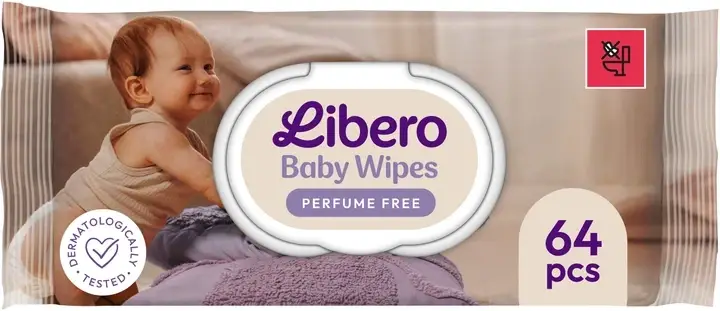 Libero Wet Wipes вологі серветки 64 шт — фото 2