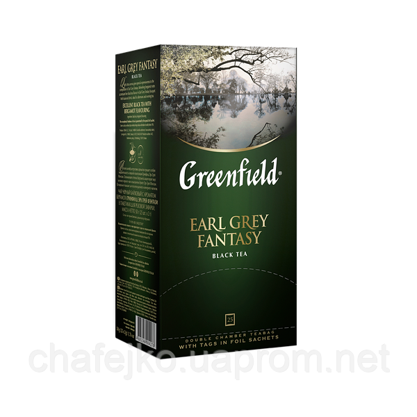 Чай Greenfield Earl Grey Fantasy 25ф/п (шт) — фото 3