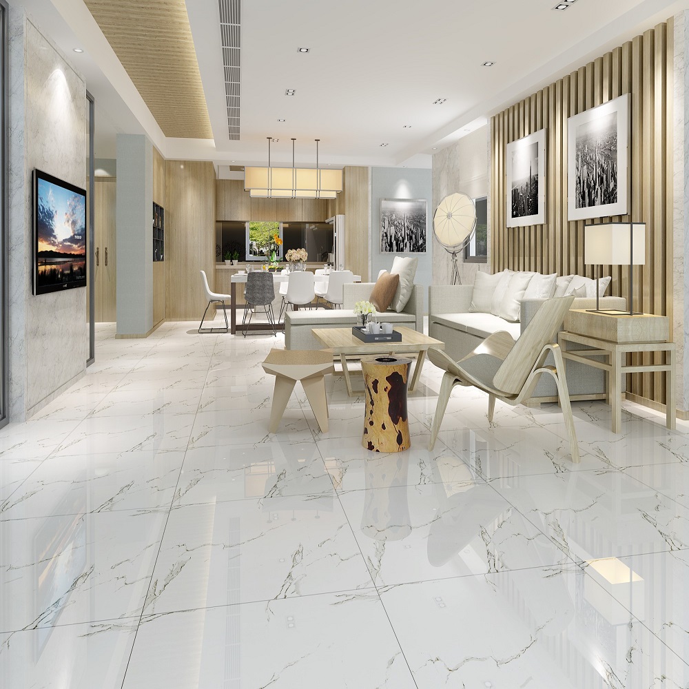 Carrara White F P R Full Lappato 600*600 ( 1.44м2/уп 4 шт) — фото 2