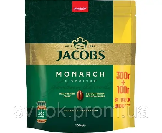 Кава Jacobs Monarch розч.95 гр — фото 3