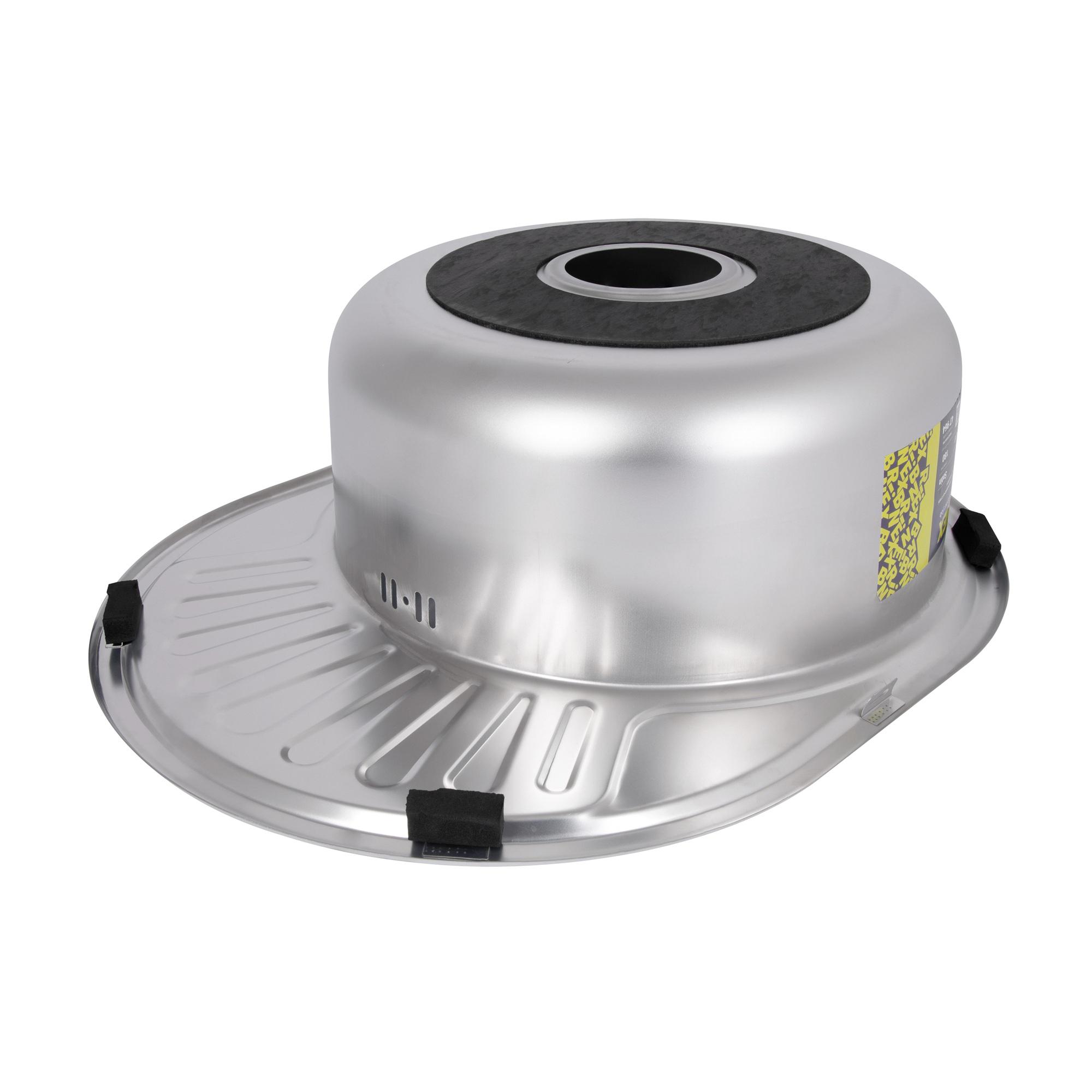 Мийка для кухні 5745 Satin (0.8 mm) Lidz/Kroner/Brinex
