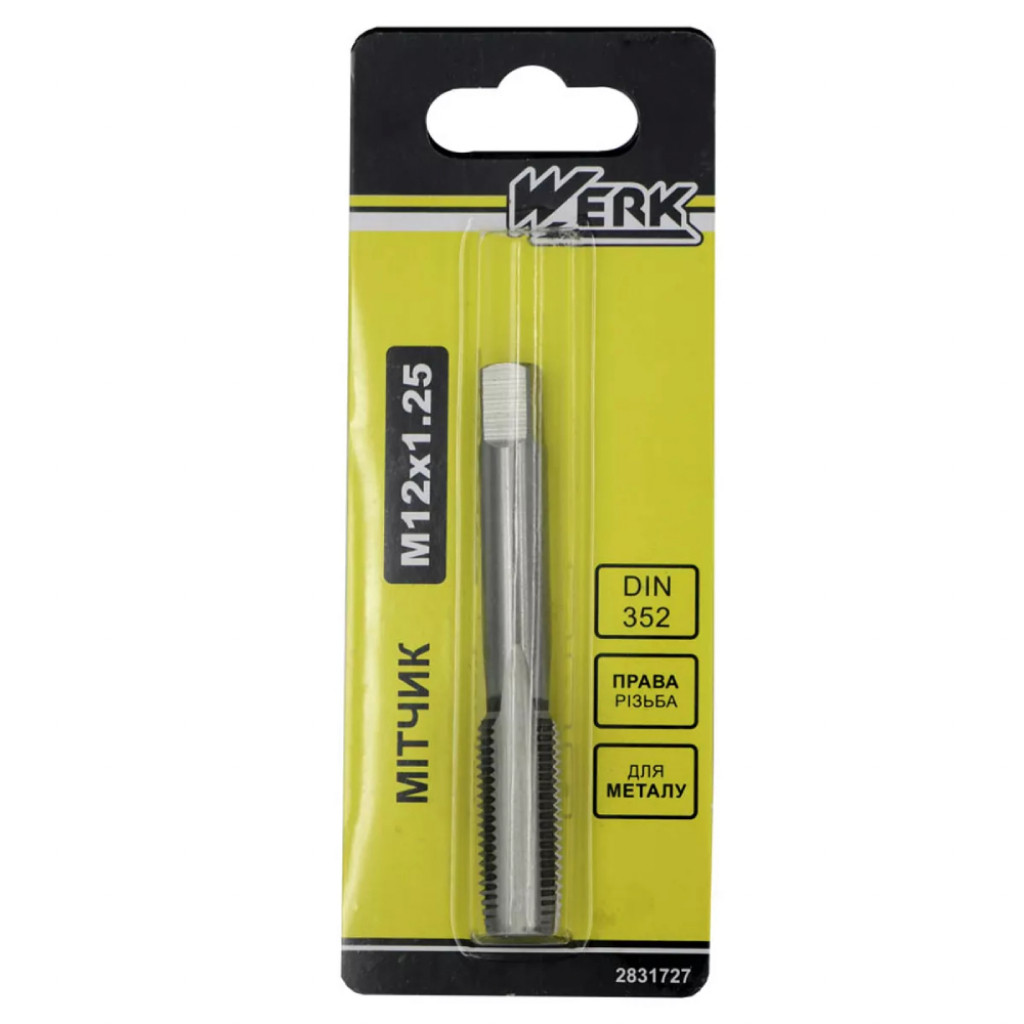 Мітчик М8*1.25мм WERK