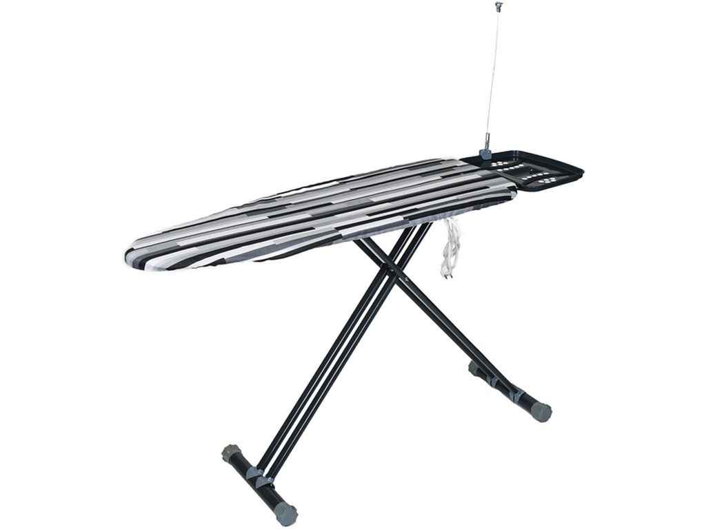 Дошка прасувальна Glide-x 43*125см з розеткою та тримачем дроту