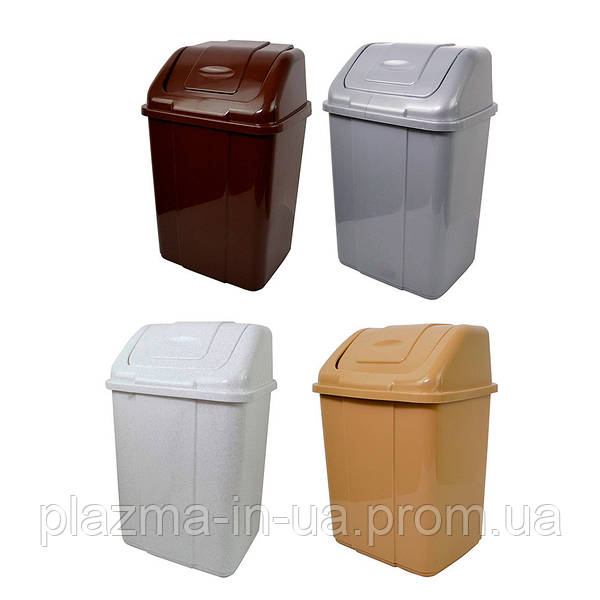 Відро для сміття з поворотн кришкою, 18л Werk — фото 3