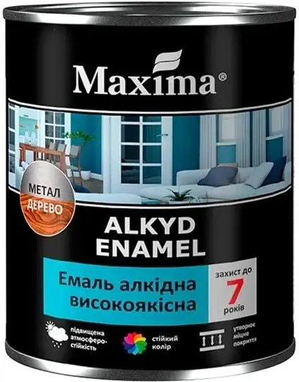 Емаль Maxima 0,7 кг світлий горіх — фото 4