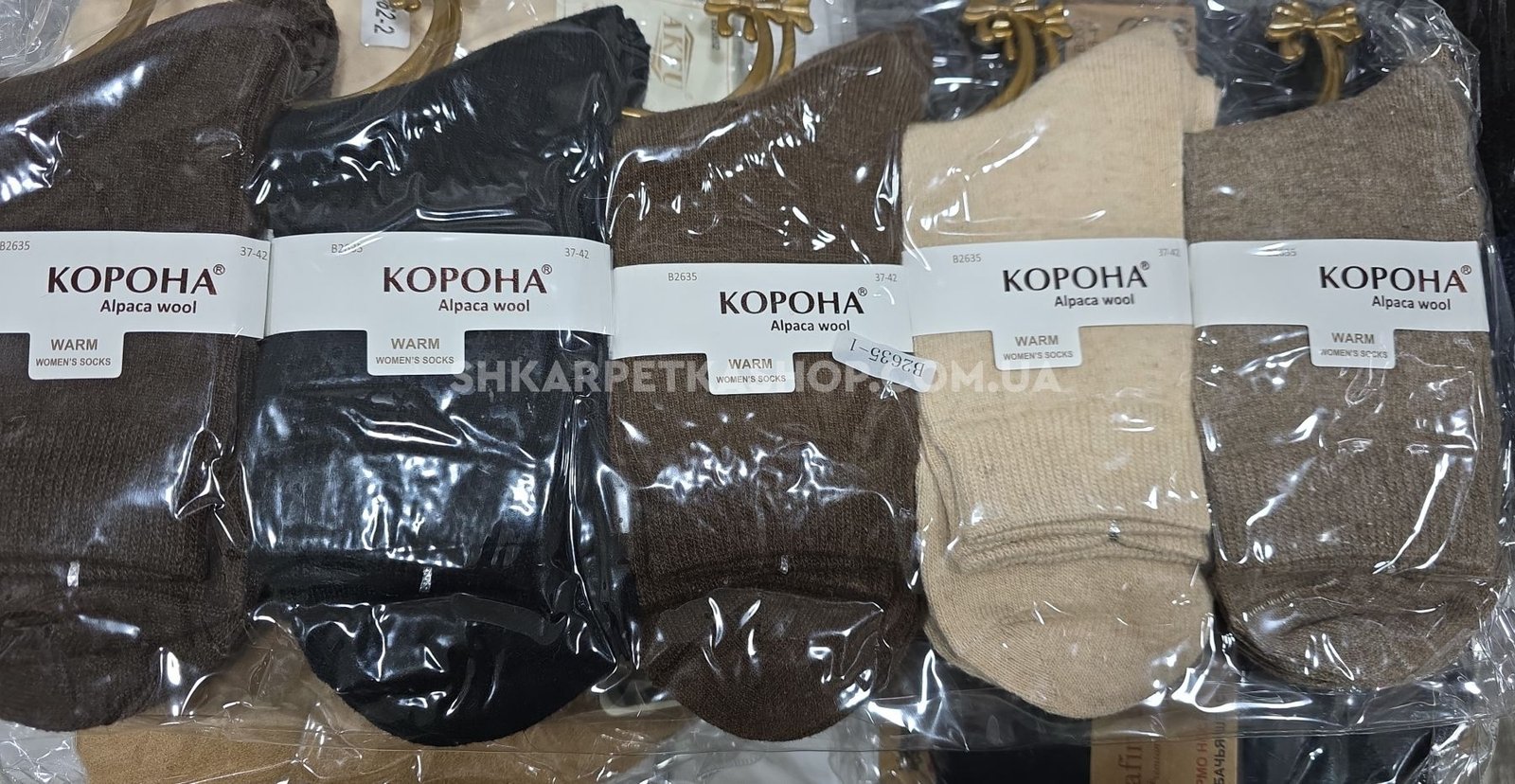 Шкарпетки жін Корона 37-42 Альпака — фото 2