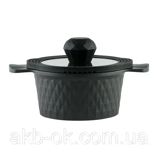 Каструля Black Ice Pepper 1,5л 16см — фото 4