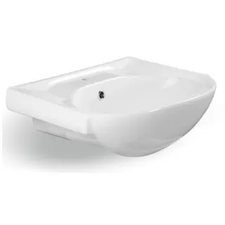 Раковина накладна Virgo N 560х380х130 мм, White, прямокутна, Qtap