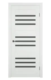 Двері Sline SherWOOD S5 Дуб Блан (структура) + скло 80см