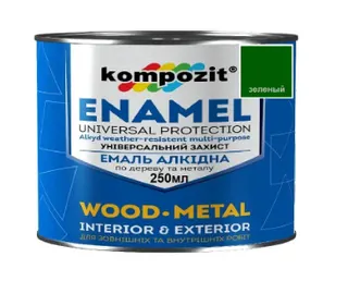 Емаль Композит ПФ-115 зелена 0,25кг