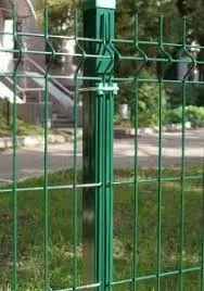 Стовб огорожі 60х40мм/2,00м RAL 6005  4 отвори