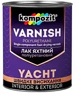Лак яхтний Композит поліурет.глянц. 2,5л