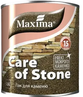 Лак Maxima по каменю 2,5 л глянцевий