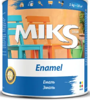 Емаль Мікс ПФ-266 2,8 кг Жовто-коричнева