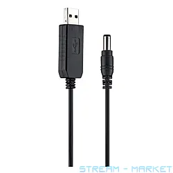 Кабель USB для роутера 9V чорний