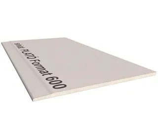 Гіпсокартон вологостійкий Siniat Plato Aquastop 9.5x1200x2500, 3,0 м² — фото 2