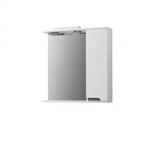 Дзеркало з шафкою VanMebles Verona gray 60 (Права)