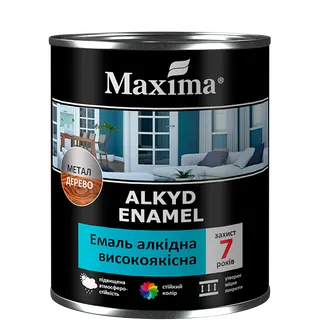 Емаль Maxima 2,3 кг червона