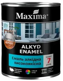 Емаль Maxima 2,3 кг синя