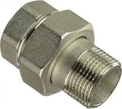Американка пряма нікель ЗВ 1/2''