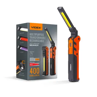 Фонарик портативний багатоцільовий VIDEX VLF-M044UV 400Lm 4000K