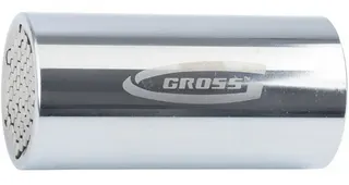 Головка торцева багаторозмірна (11-32мм) під квадрат 1/2", CrV, хромов.// GROSS