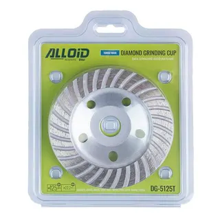 Диск алмазний шліфувальний Alloid 125мм TURBO Wave