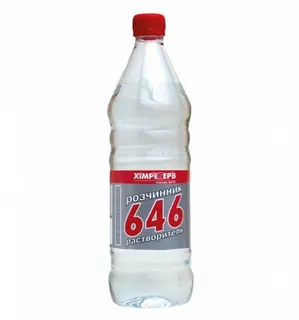 Розчинник  Р-646 без прекусорів (0,5л) 350г Хімрезерв