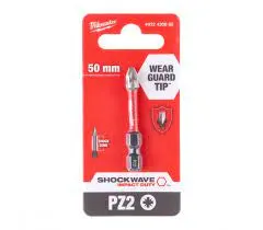 Біти Shockwave Meilwaukee PZ2*50мм
