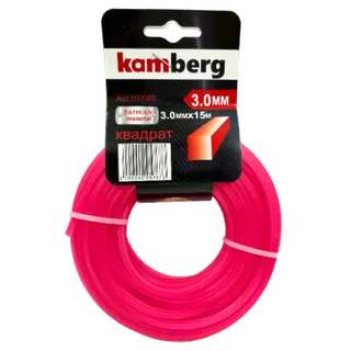 Леска косильна Д=3.0мм  спіраль Kamberg 370 м