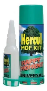 Супер-Клей Hercul MDF KIT HAPPY MOMENT  з активатором /25гр+100мл/