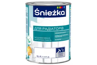 Фарба Sniezka акрилова 2,5л для радіаторів