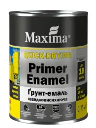 Грунт-емаль Maxima швидковисихаюча БІЛА 2,5л