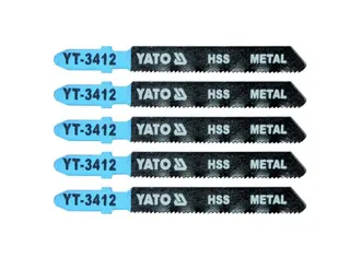 Пильне полотно д/лобзика Yato 5шт 21TPI